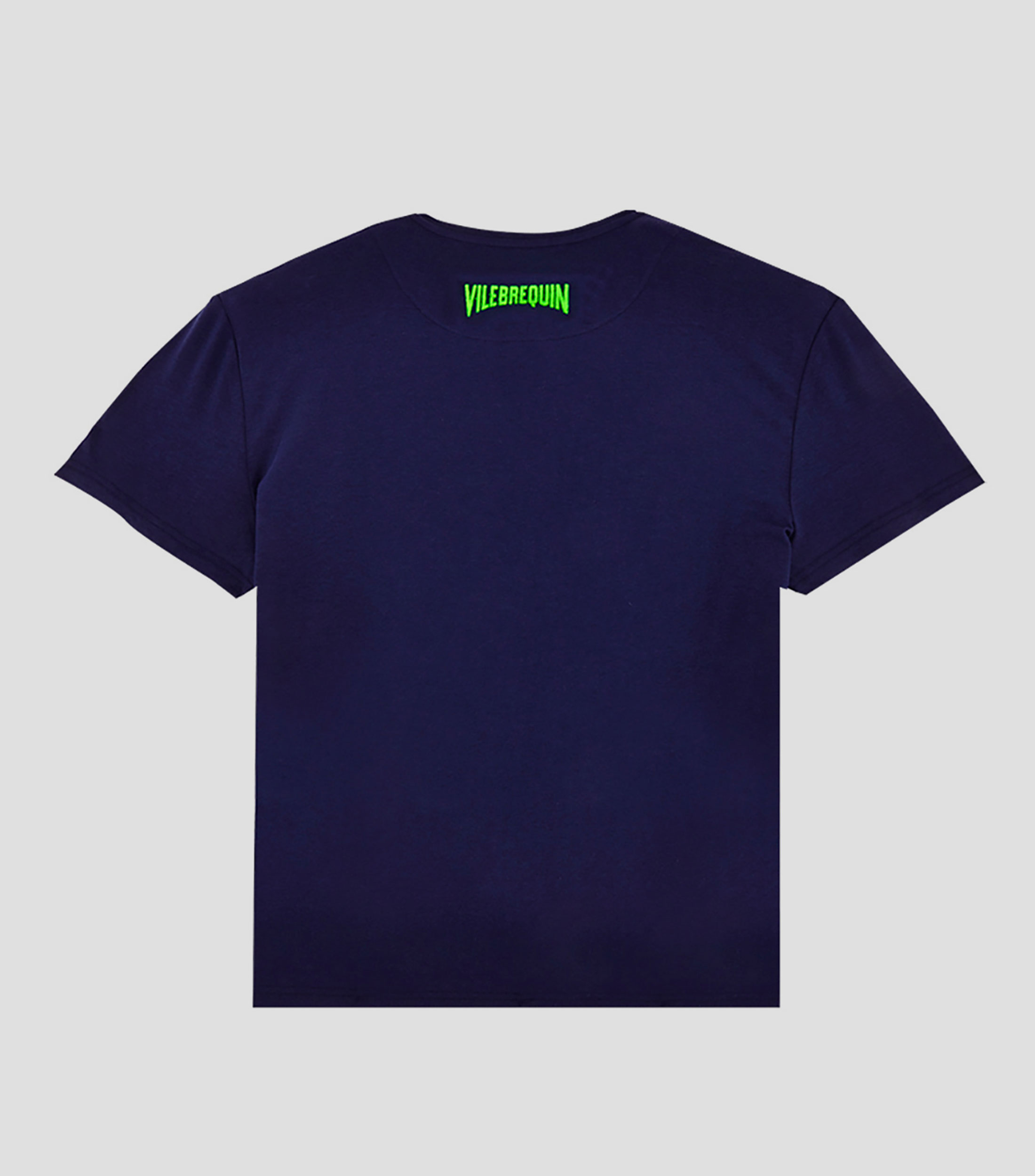 Playera cuello redondo manga corta y diseño estampado Niño